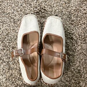 Women's Brown and Cream Time and True Shoes